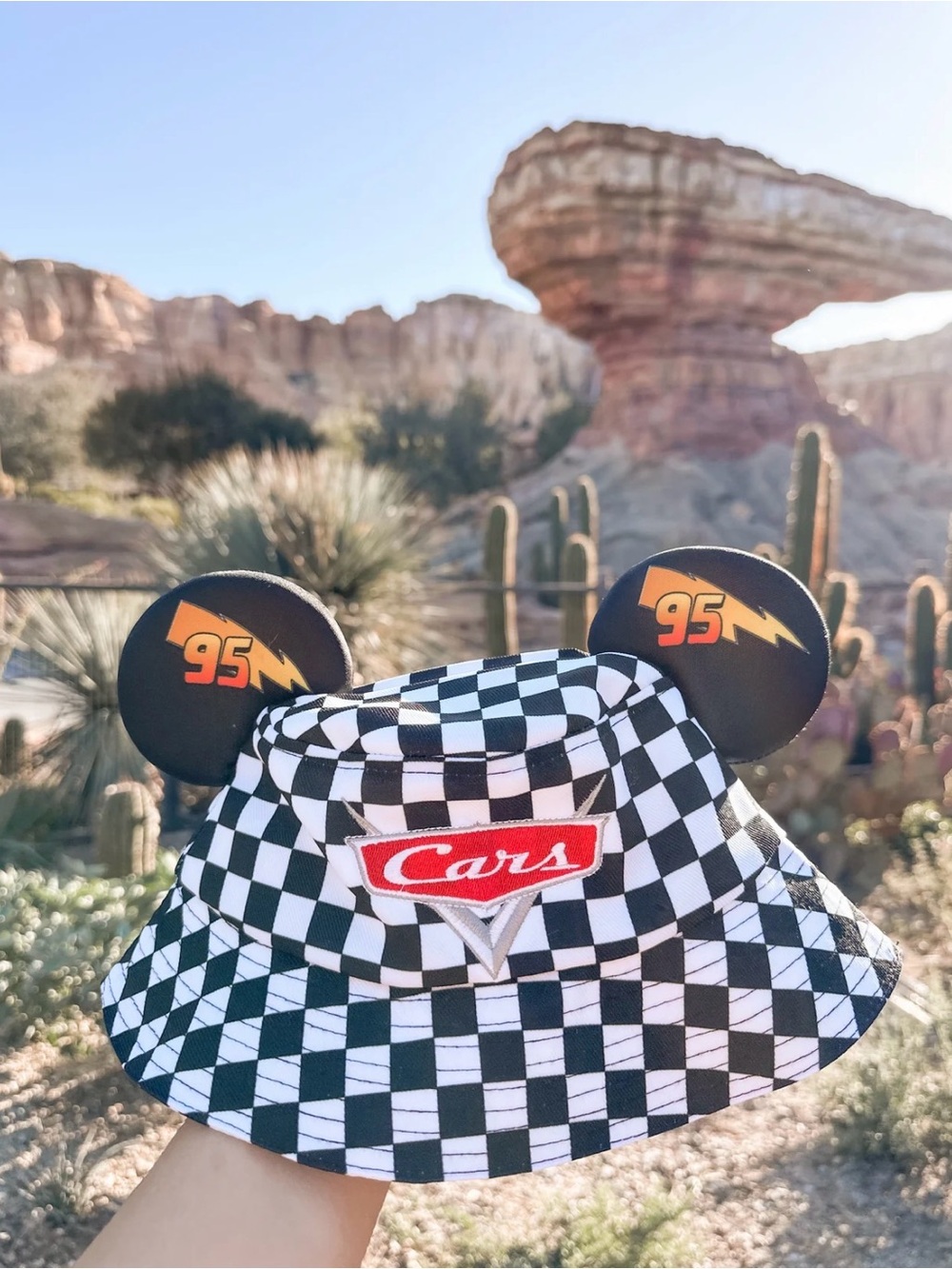 Disney Cars Infant Bucket Hat - Lightning McQueen Ears